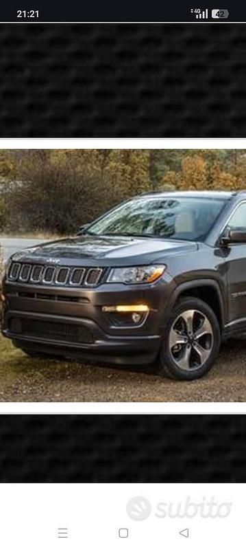 Usata Jeep Compass Limited 140 CV (102 kW) 2020 Nero SUV