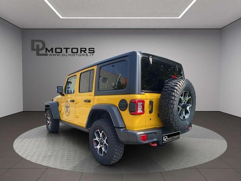 Usata Jeep Wrangler Rubicon 272 CV (200 kW) 2020 Giallo SUV