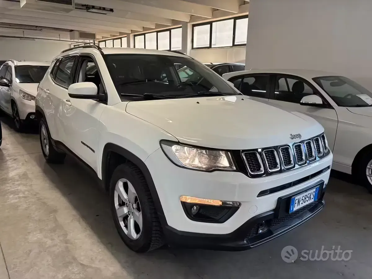 Usata Jeep Compass Limited 140 CV (102 kW) 2018 Bianco SUV