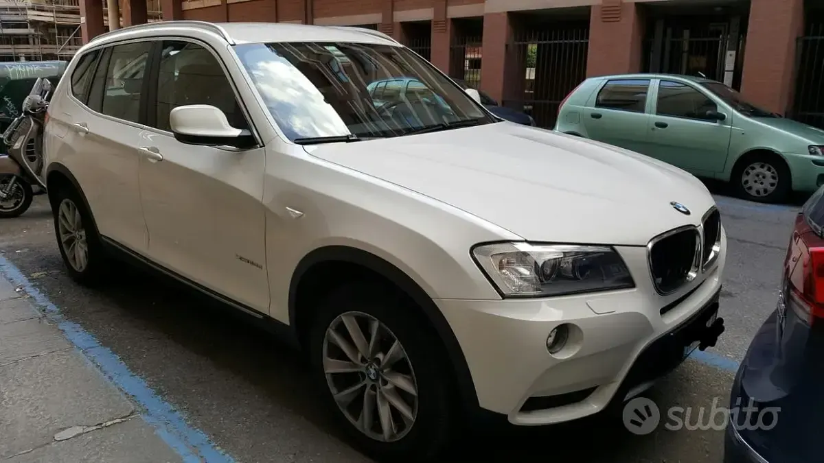 Usata BMW X3 184 CV (135 kW) 2012 Bianco SUV