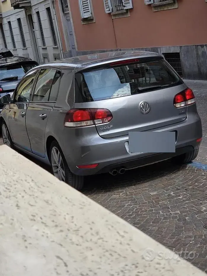 Usata VW Golf VI 110 CV (80 kW) 2008 Grigio Utilitaria