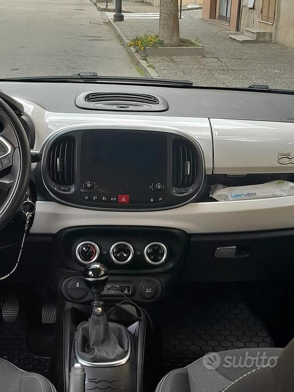 Usata Fiat 500L Mirror 120 CV (88 kW) 2018 Bianco Monovolume