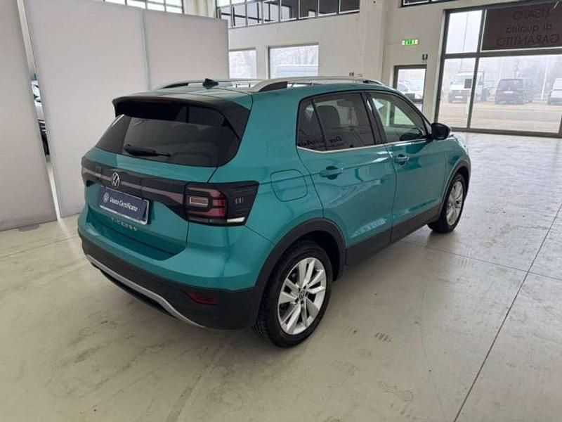 Usata VW T-Cross Advance 110 CV (80 kW) 2023 Turchese SUV