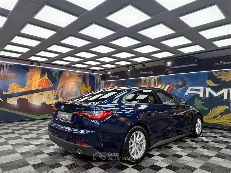 Usata BMW 420 M Sport 190 CV (139 kW) 2022 Blu/azzurro Coupé