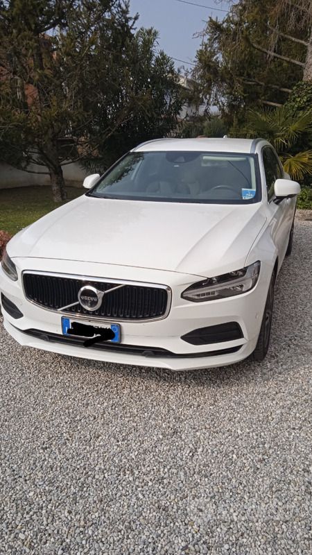 Usata Volvo V90 150 CV (110 kW) 2017 Bianco Station wagon