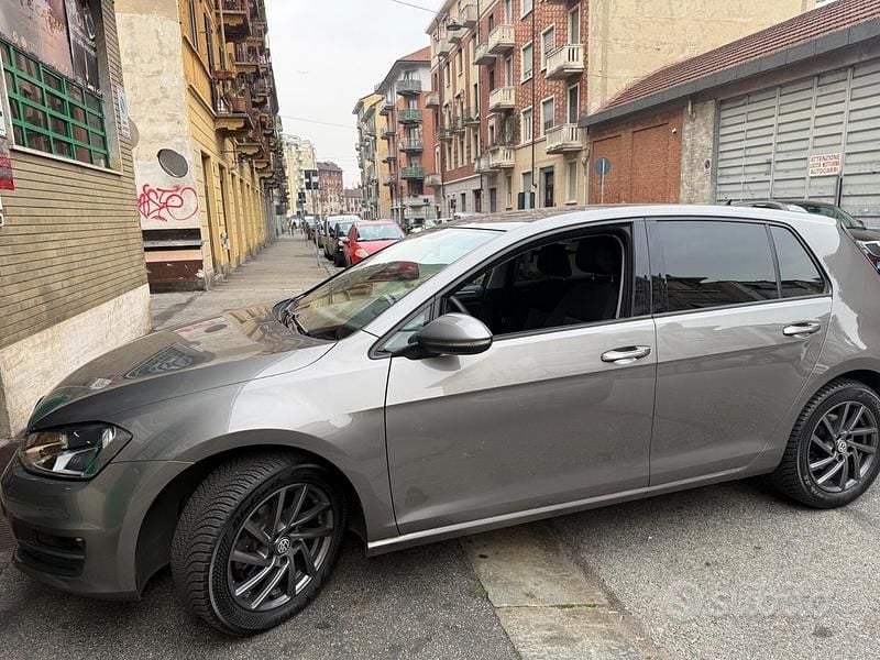 Usata VW Golf VII Trendline 90 CV (66 kW) 2017 Grigio Berlina