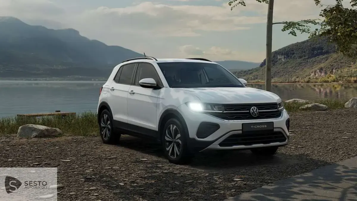 Nuova VW T-Cross Edition 95 CV (69 kW) 2026 Bianco SUV