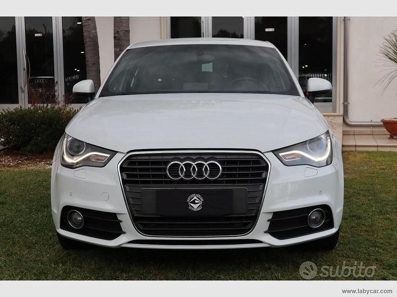 Usata Audi A1 S-Line 90 CV (66 kW) 2014 Bianco Utilitaria