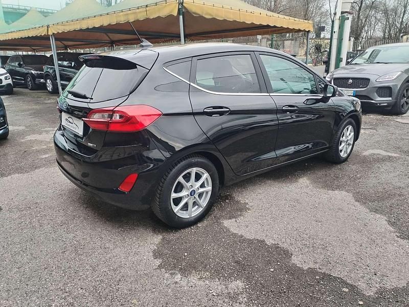 Usata Ford Fiesta Titanium S 125 CV (91 kW) 2021 Nero Berlina