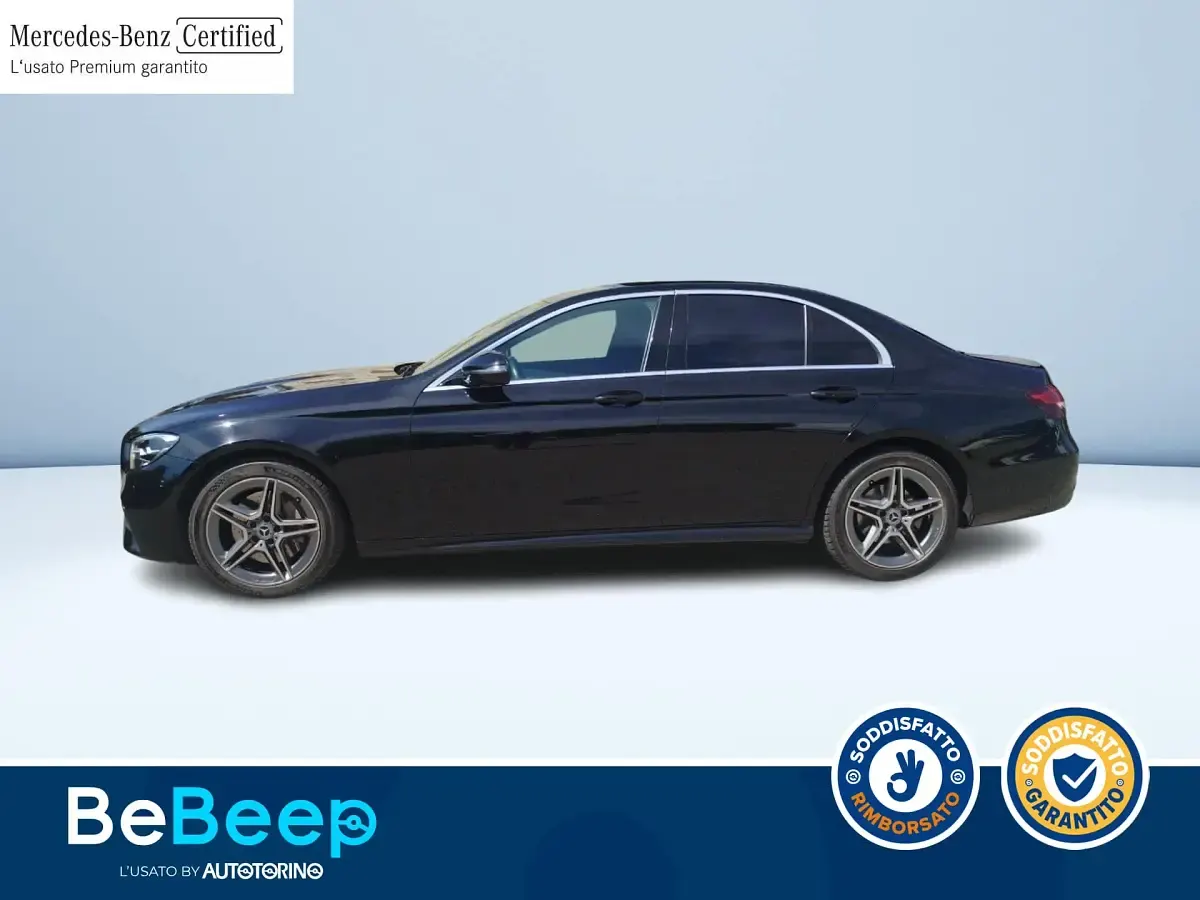 Usata Mercedes E220 Premium 194 CV (142 kW) 2021 Nero metallizzato Berlina