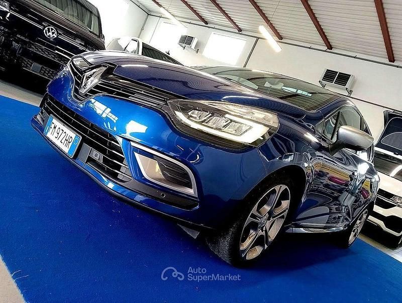 Usata Renault Clio GrandTour GT-Line 110 CV (80 kW) 2018 Blu Station wagon