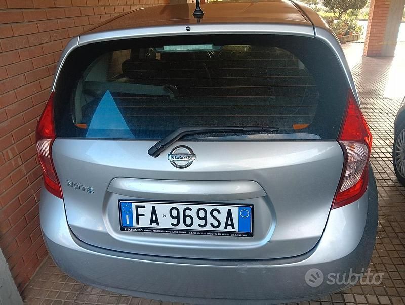 Usata Nissan Note Tekna 80 CV (58 kW) 2015 Grigio Monovolume