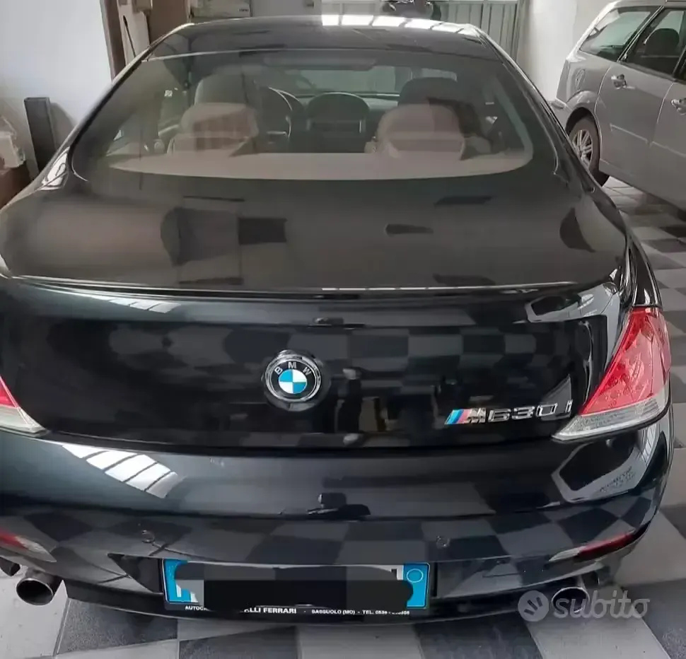 Usata BMW 630 258 CV (189 kW) 2006 Nero Coupé