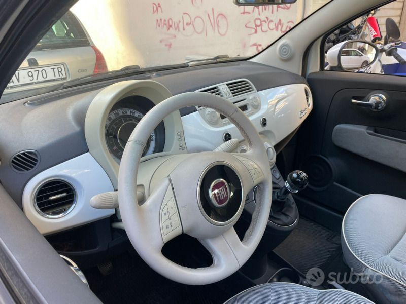 Bianco Usata 2007 Fiat 500 Due volumi | 5000 € - Immagine 1/4