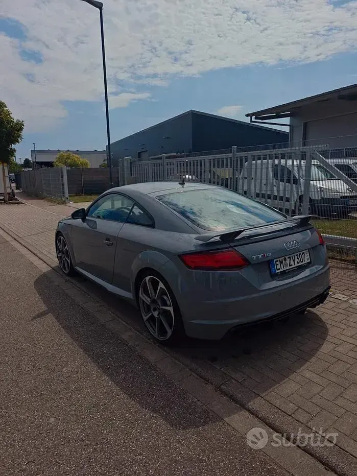 Usata Audi TT RS 400 CV (294 kW) 2018 Grigio Coupé