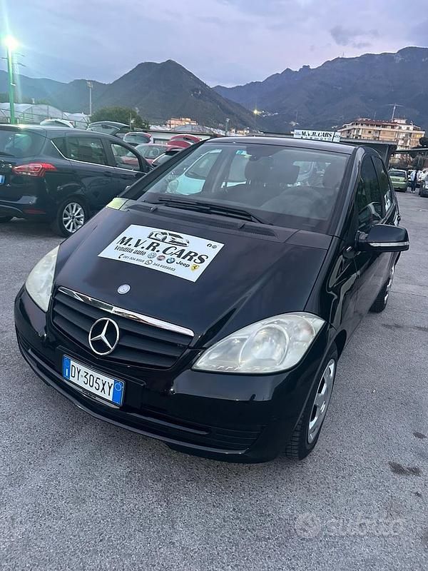 Usata Mercedes A150 Avantgarde 95 CV (69 kW) 2009 Nero Berlina