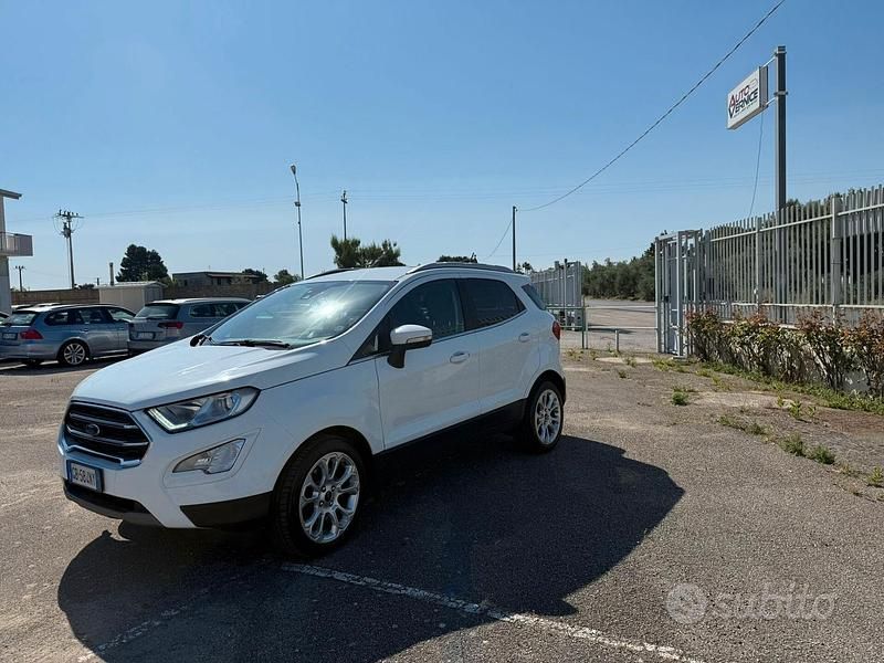 Usata Ford Ecosport Titanium 95 CV (69 kW) 2020 Bianco SUV
