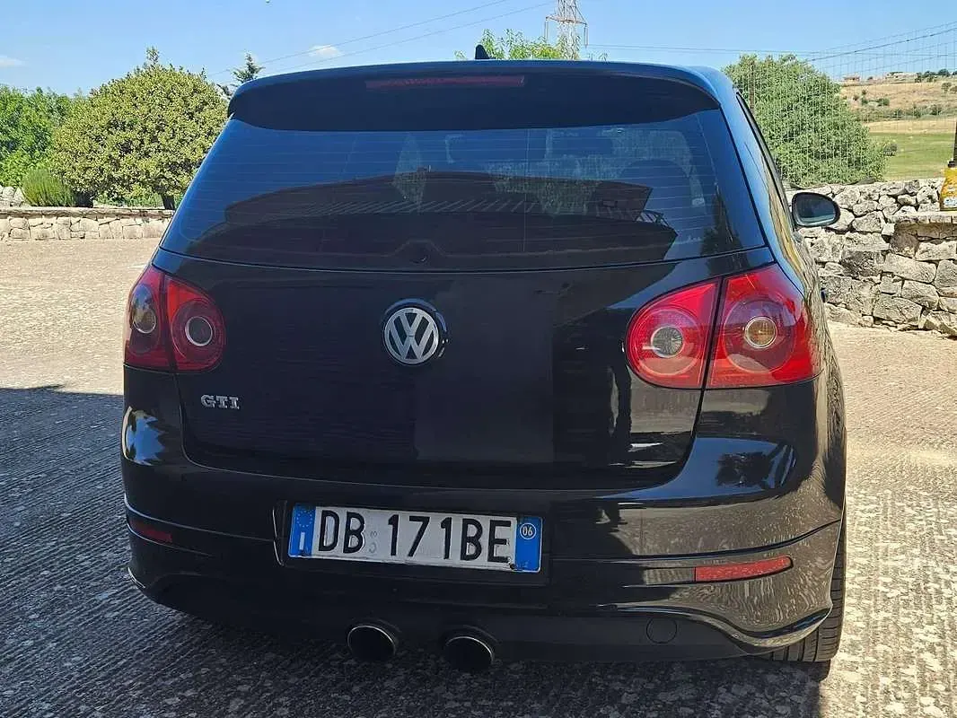 Usata VW Golf IV GTI 200 CV (147 kW) 2006 Nero Berlina