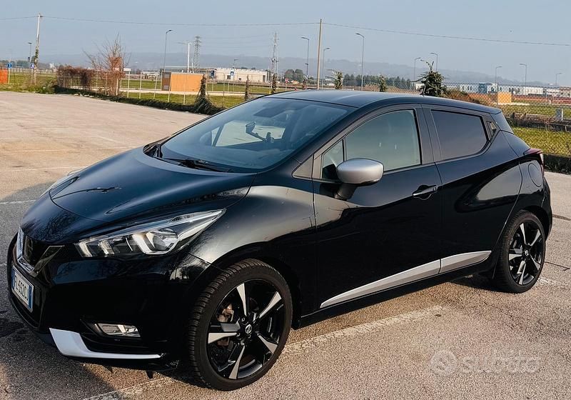 Usata Nissan Micra 90 CV (66 kW) 2017 Nero Utilitaria