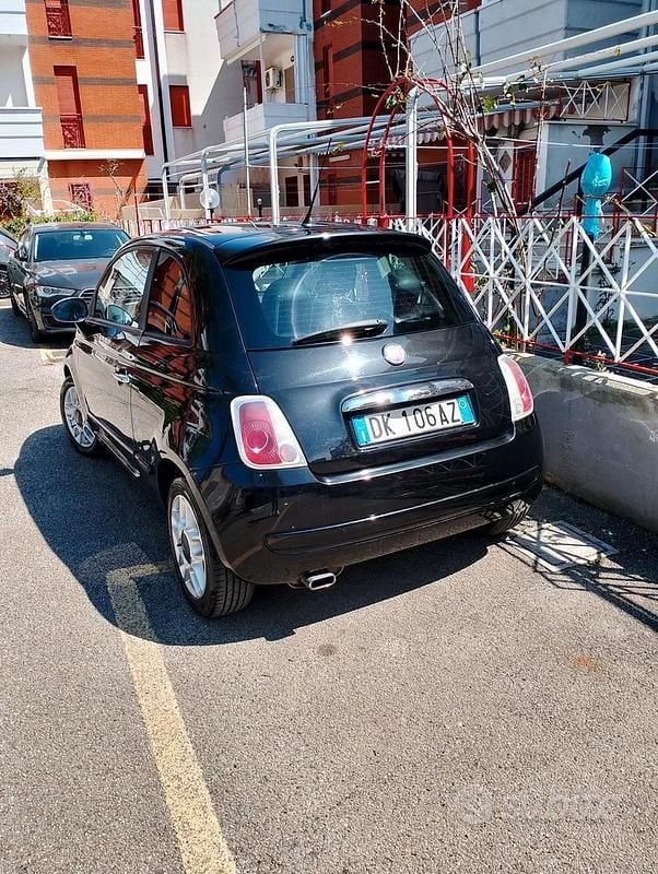 Usata Fiat 500 Sport 75 CV (55 kW) 2008 Nero Berlina
