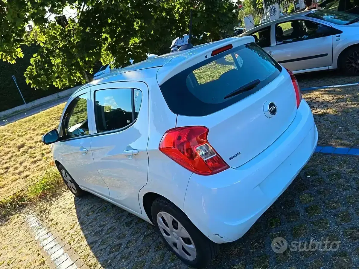 Usata Opel Karl 75 CV (55 kW) 2017 Bianco Utilitaria