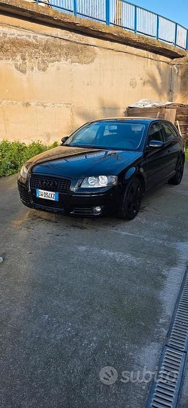 Usata Audi A3 105 CV (77 kW) 2006 Nero Utilitaria