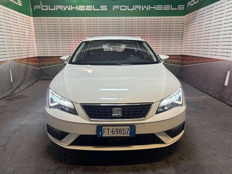 Bianco Usata 2018 Seat Leon ST Business Station wagon | 9400 € (Buon prezzo) - Immagine 1/4