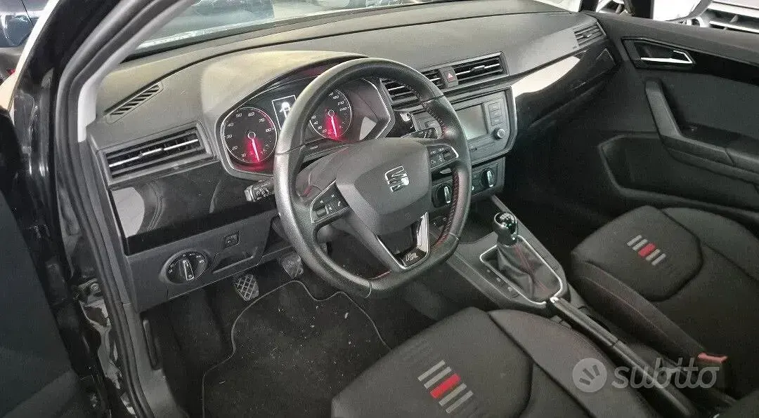 Usata Seat Ibiza FR 95 CV (69 kW) 2017 Nero Berlina
