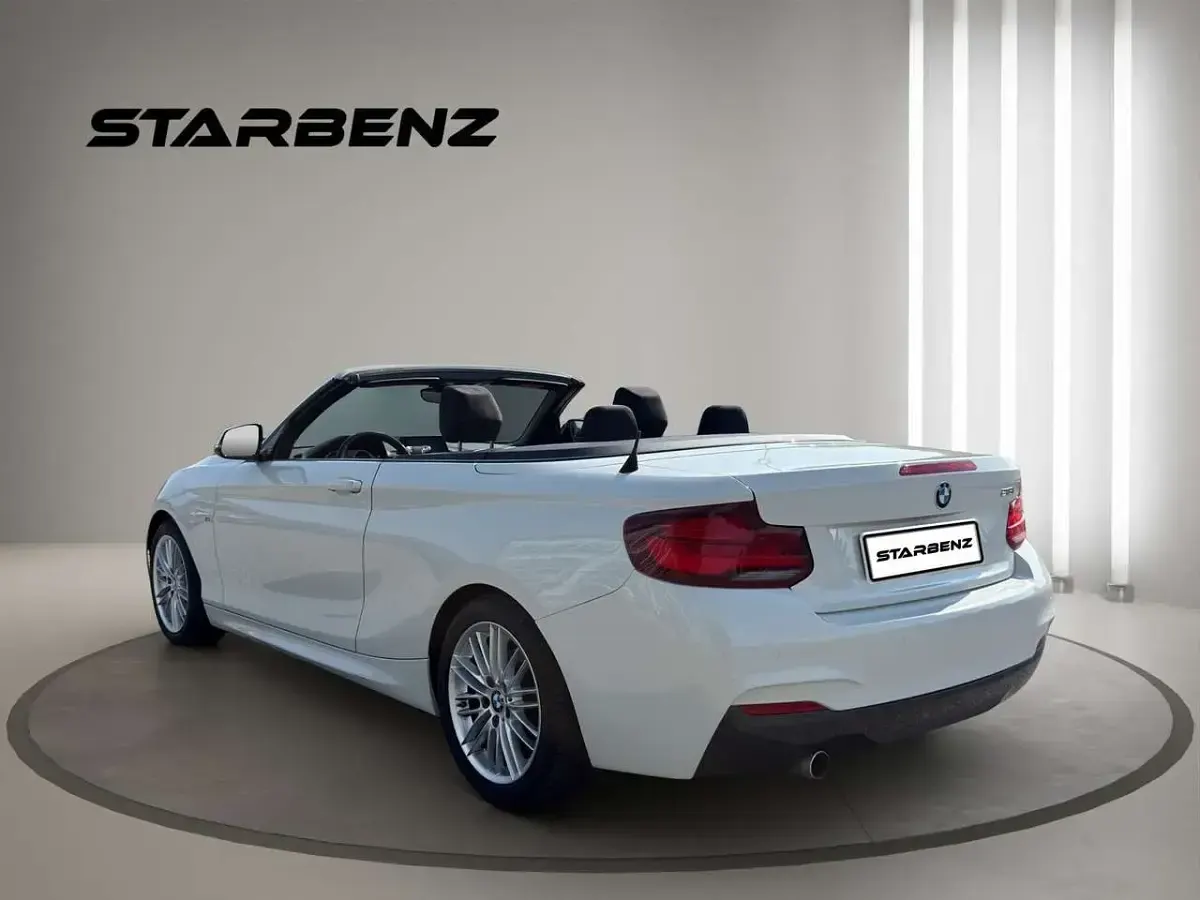 Usata BMW 218 M Sport 136 CV (100 kW) 2019 Bianco Cabrio