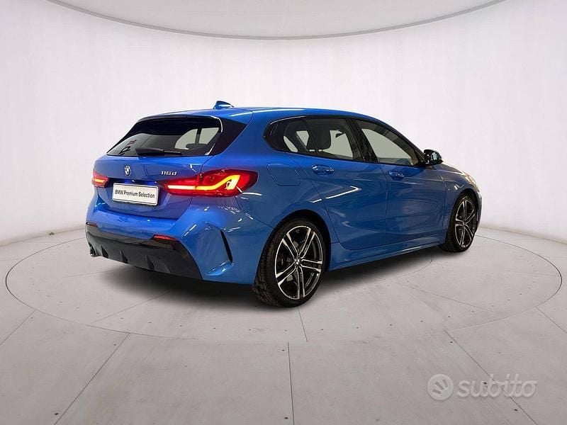 Usata BMW 116 M Sport 116 CV (85 kW) 2020 Misano blue Utilitaria