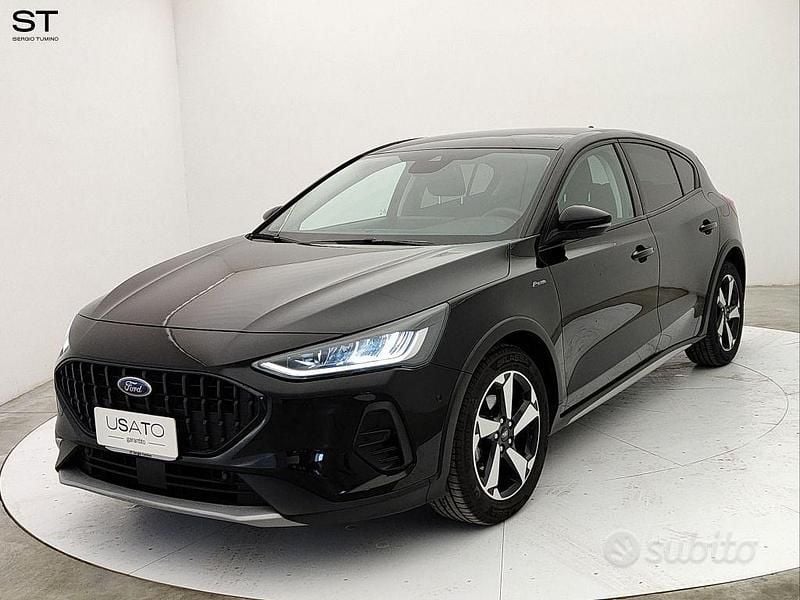 Usata Ford Focus Active X 125 CV (91 kW) 2023 Nero Berlina