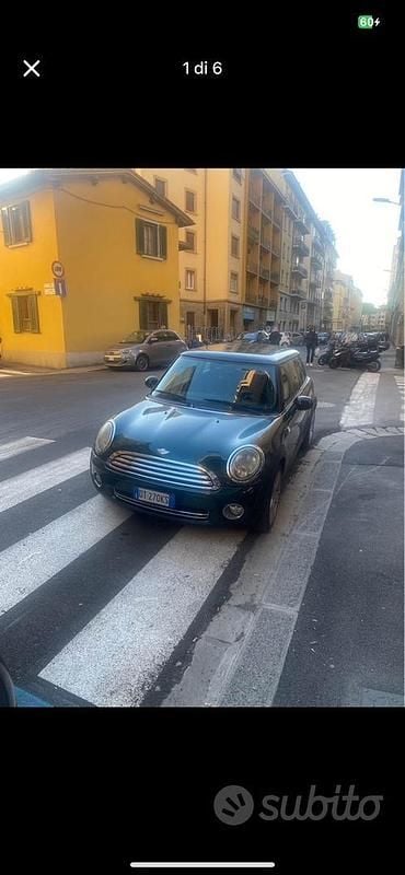 Usata Mini ONE 95 CV (69 kW) 2008 Verde Utilitaria