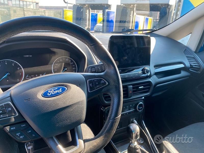 Usata Ford Ecosport ST-Line 125 CV (91 kW) 2018 Blu/azzurro SUV