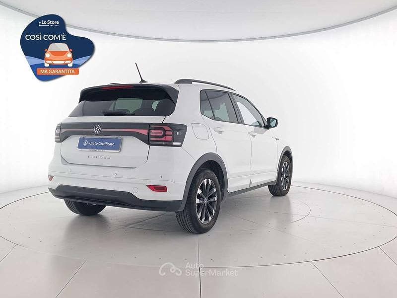 Usata VW T-Cross Sportline 110 CV (80 kW) 2022 Pure white SUV