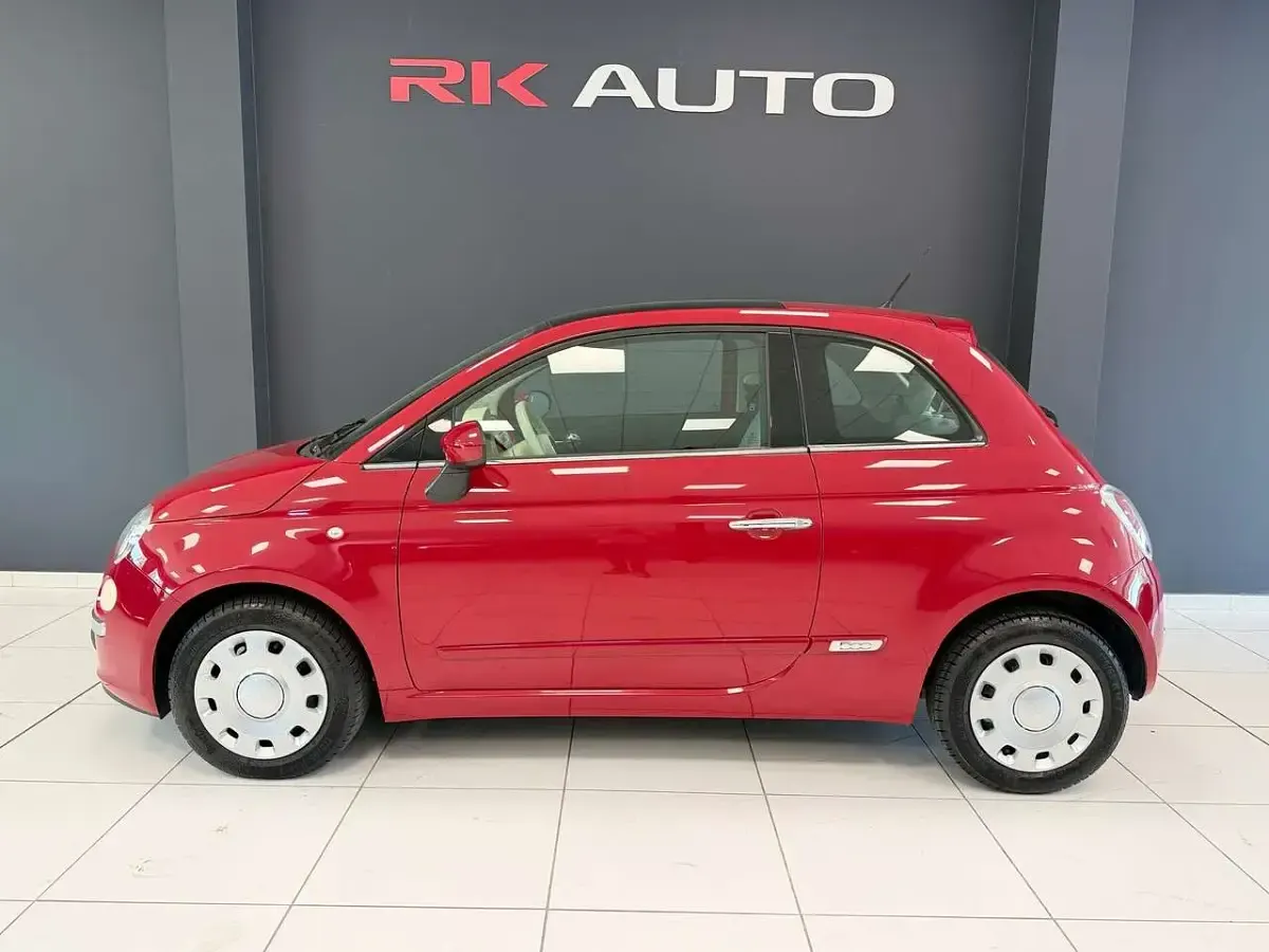 Usata Fiat 500 Lounge 69 CV (50 kW) 2010 Rosso Utilitaria