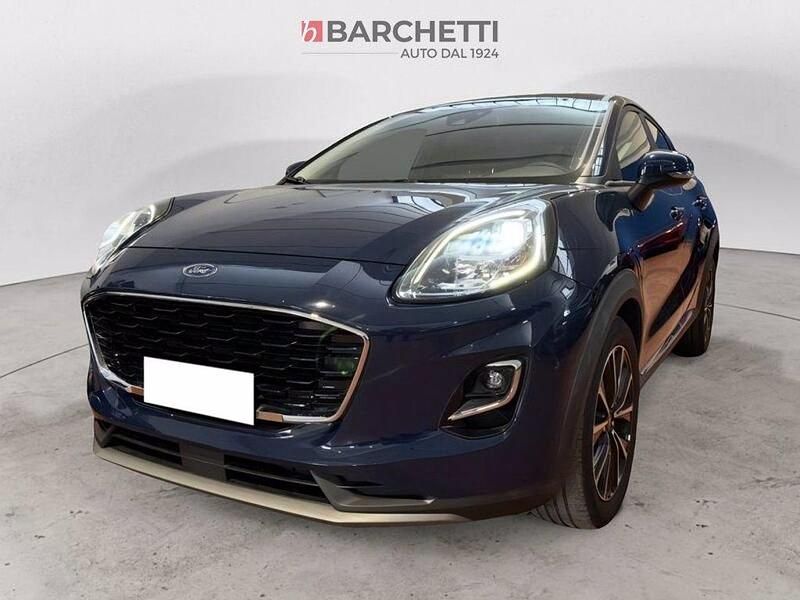 Usata Ford Puma Titanium 125 CV (91 kW) 2022 Blu SUV