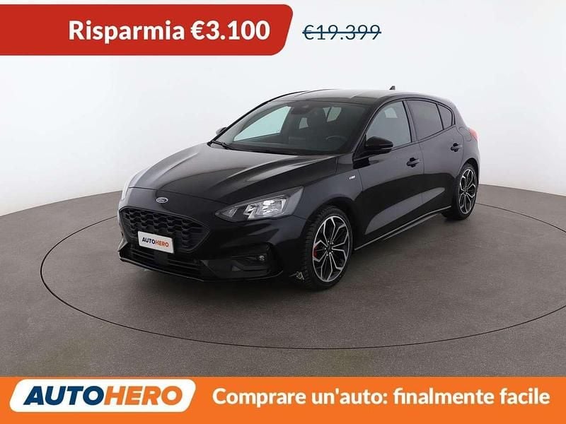 Usata Ford Focus ST-Line X 155 CV (114 kW) 2021 Nero Berlina