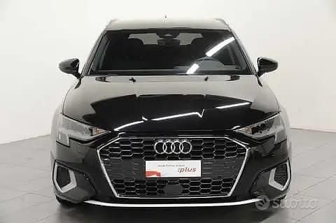 Usata Audi A3 150 CV (110 kW) 2022 Nero Berlina