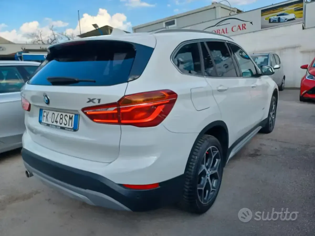 Usata BMW X1 xLine 150 CV (110 kW) 2017 Bianco SUV