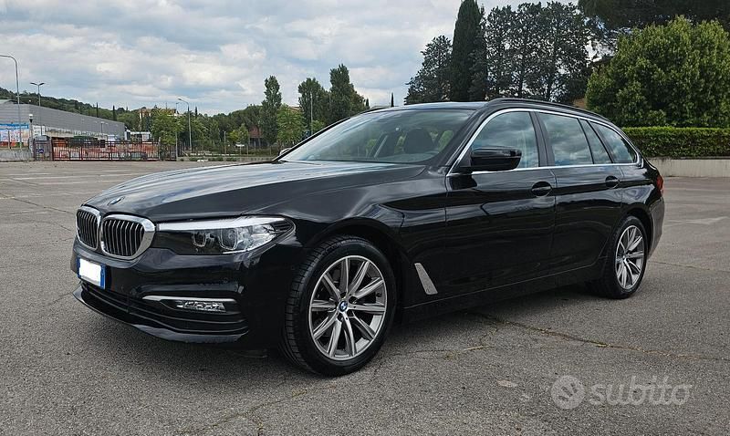 Usata BMW 520 190 CV (139 kW) 2019 Nero Station wagon