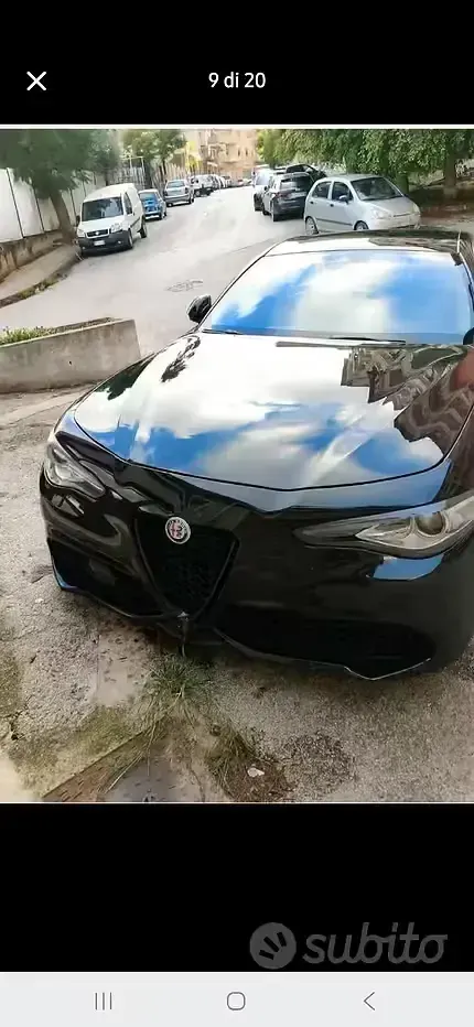 Usata Alfa Romeo Giulia Veloce 150 CV (110 kW) 2016 Nero Berlina