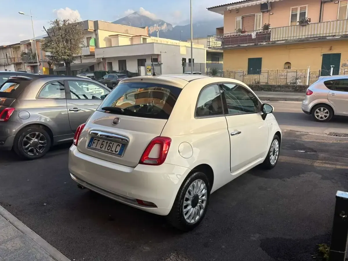 Occasion Fiat 500 Lounge 69 ch (50 kW) 2018 Blanc Berline