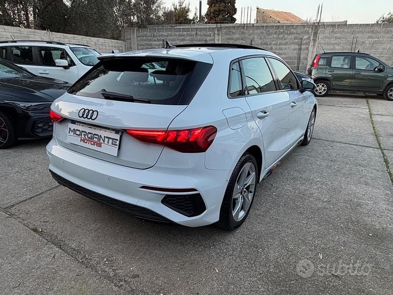 Usata Audi A3 S-Line 116 CV (85 kW) 2023 Bianco Berlina