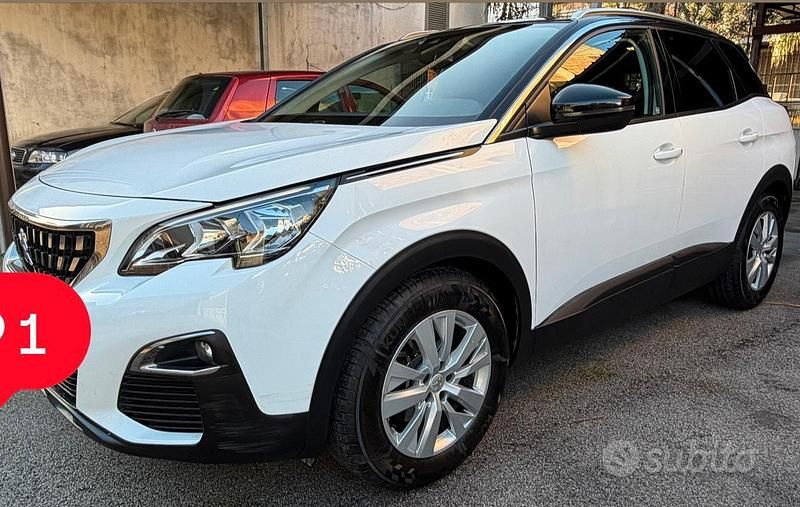 Usata Peugeot 3008 2019 Bianco SUV
