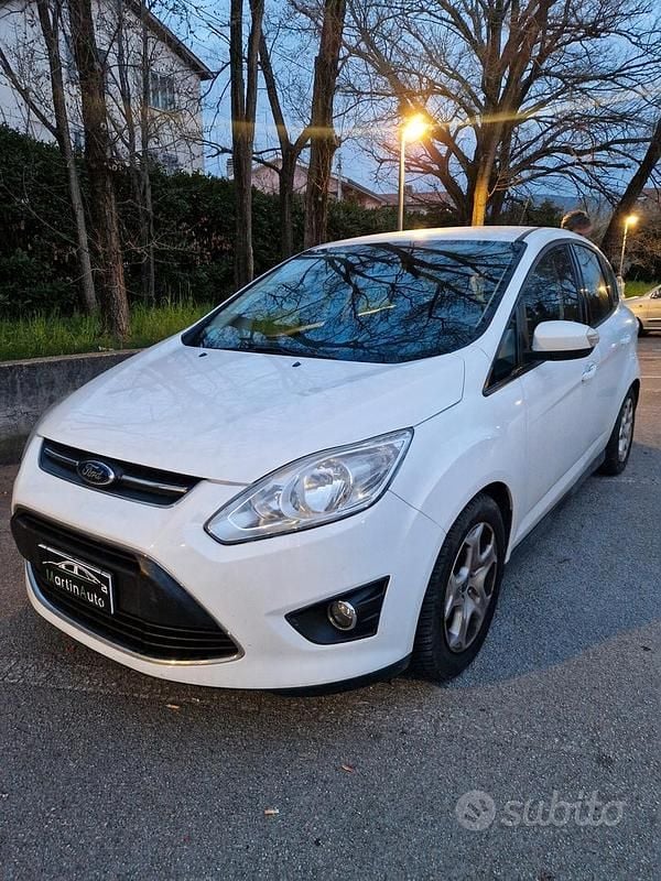 Usata Ford C-MAX 95 CV (69 kW) 2013 Bianco Monovolume