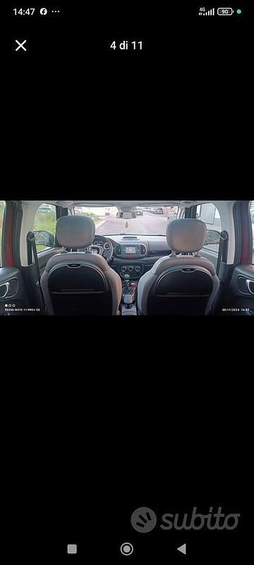 Usata Fiat 500L 105 CV (77 kW) 2014 Rosso Monovolume