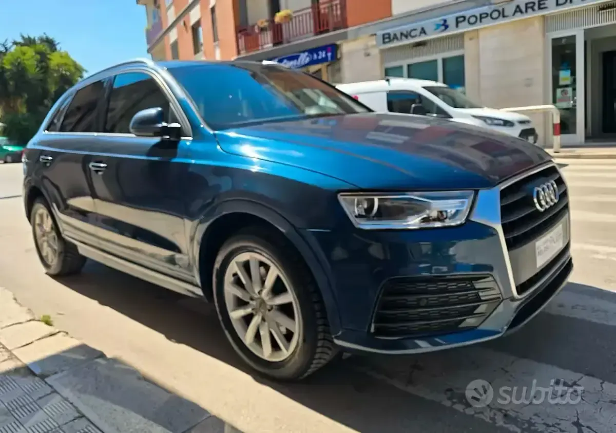 Usata Audi Q3 120 CV (88 kW) 2017 Blu SUV