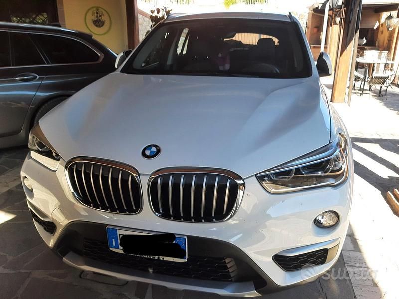 Bianco Usata 2019 BMW X1 Efficient Dynamics SUV | 18.000 € (Super prezzo) - Immagine 1/4