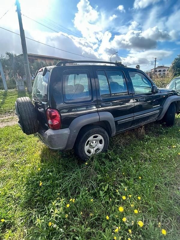 Usata Jeep Cherokee 2004 Nero SUV