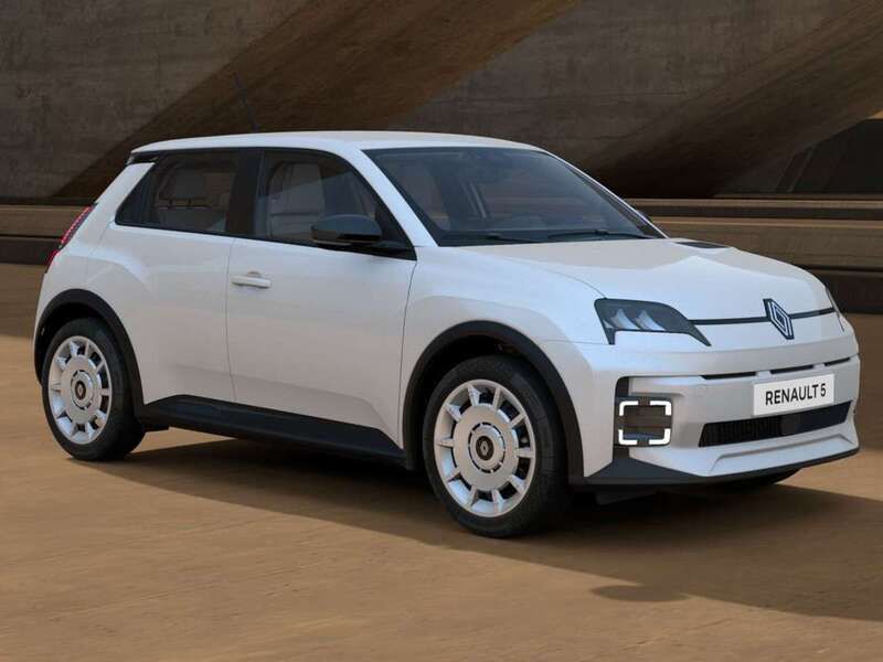 Nuova Renault R5 Evolution 88 kW (120 CV) 2025 Bianco nacre' Utilitaria